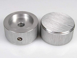 Ручка M31*15 серебро алюминий