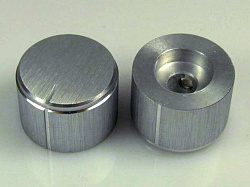 Ручка M21*15 серебро алюминий