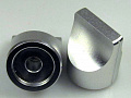 Ручка M22*28 серебро клювик