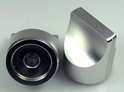 Ручка M22*28 серебро клювик